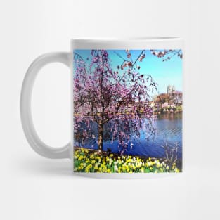 Newark NJ - Branch Brook Park in Spring Mug